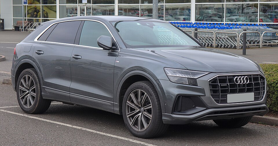 Foto de referencia de un Audi Q8