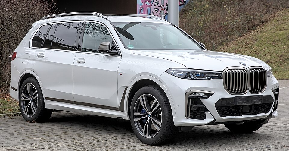 Foto de referencia de un BMW X7