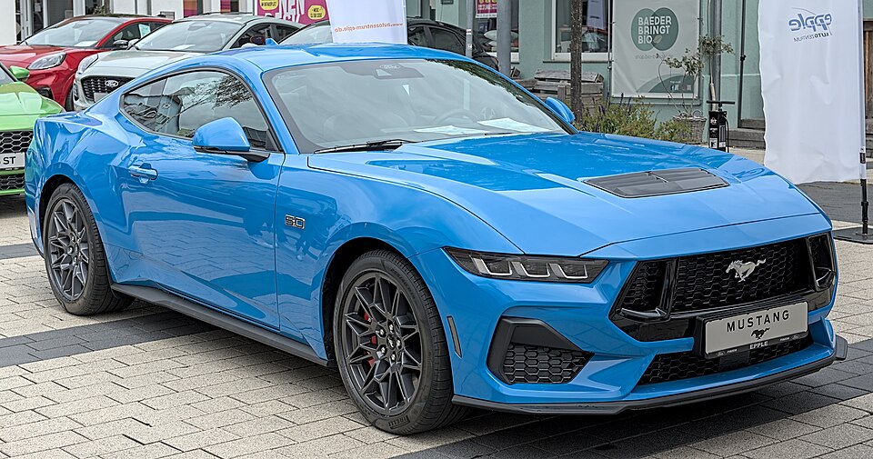 Foto de referencia de un Ford Mustang