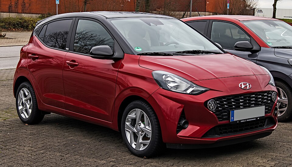Foto de referencia de un Hyundai i10