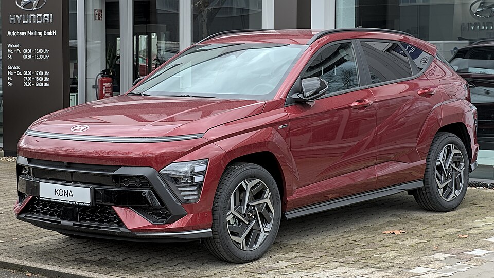 Foto de referencia de un Hyundai Kona