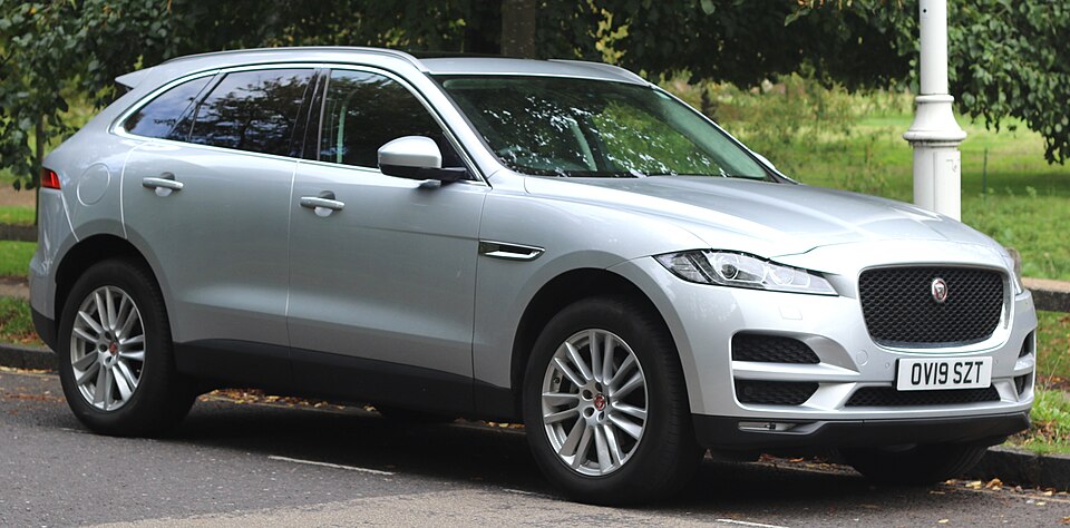 Foto de referencia de un Jaguar F-Pace