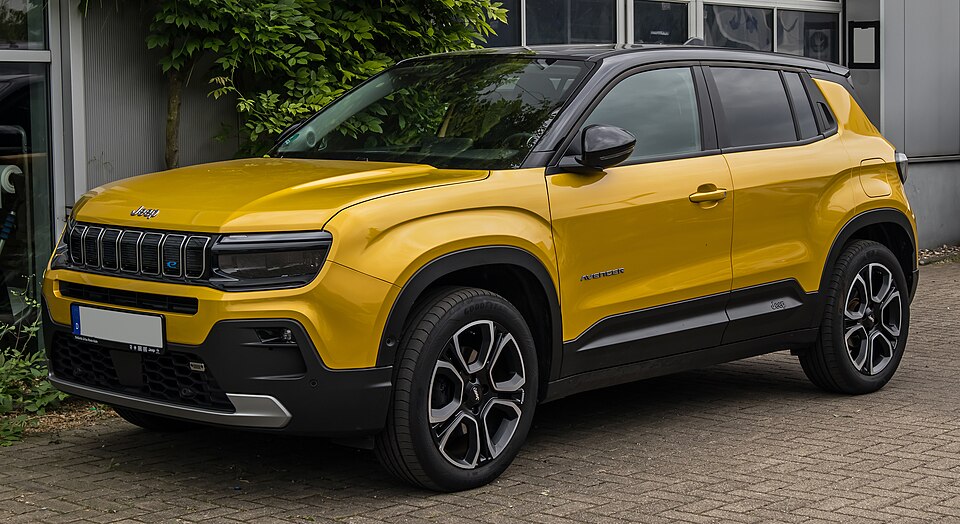 Foto de referencia de un Jeep Avenger