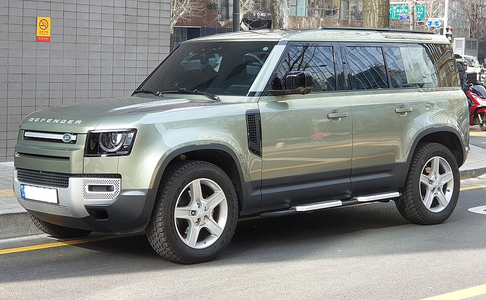 Foto de referencia de un Land Rover Defender