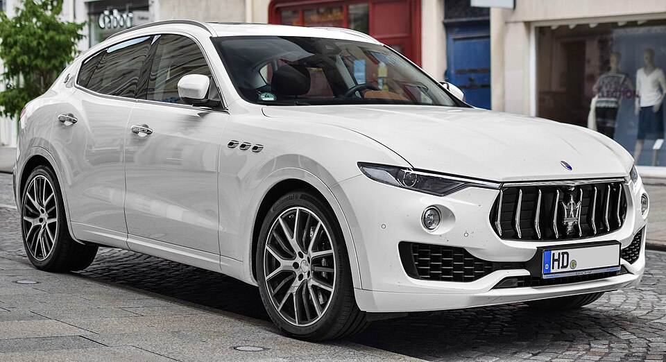 Foto de referencia de un Maserati Levante
