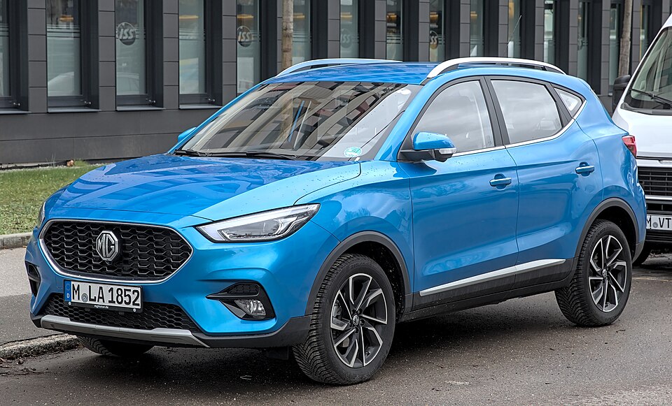Foto de referencia de un MG ZS