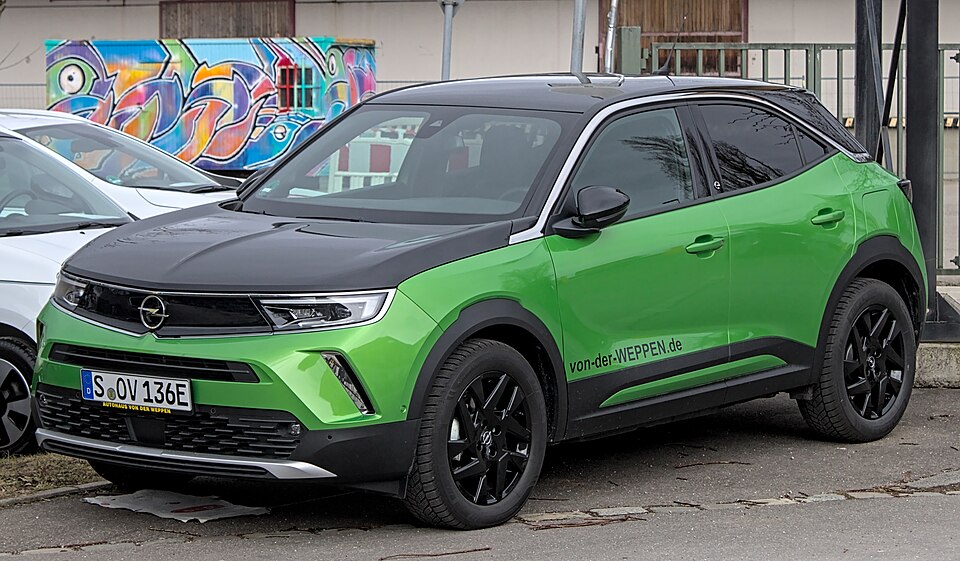 Foto de referencia de un Opel Mokka