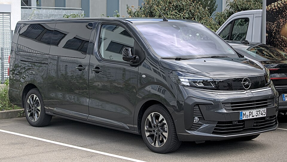 Foto de referencia de un Opel Zafira Life