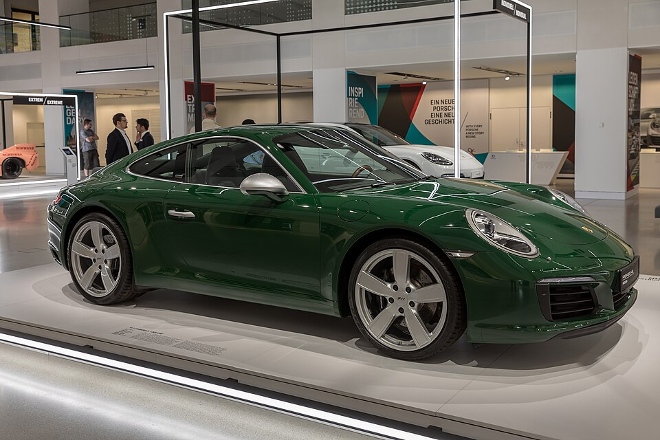 Foto de referencia de un Porsche 911