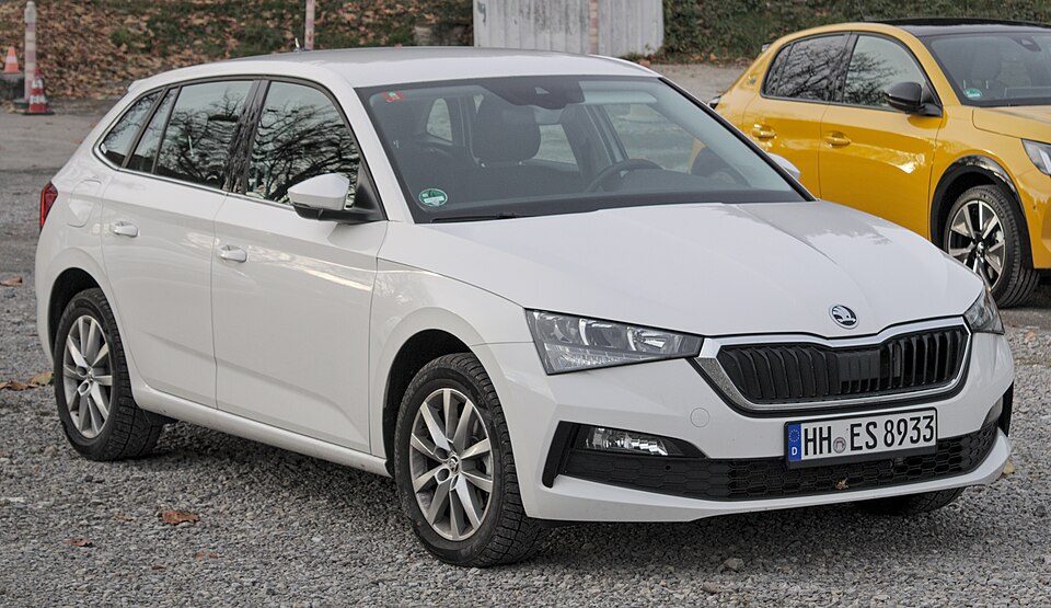 Foto de referencia de un Škoda Scala