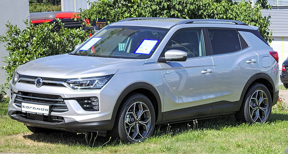 Foto de referencia de un SsangYong Korando