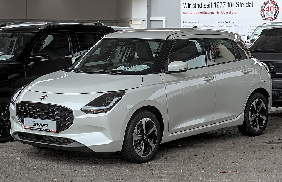 Foto de referencia de un Suzuki Swift