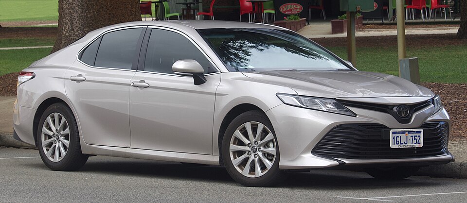 Foto de referencia de un Toyota Camry